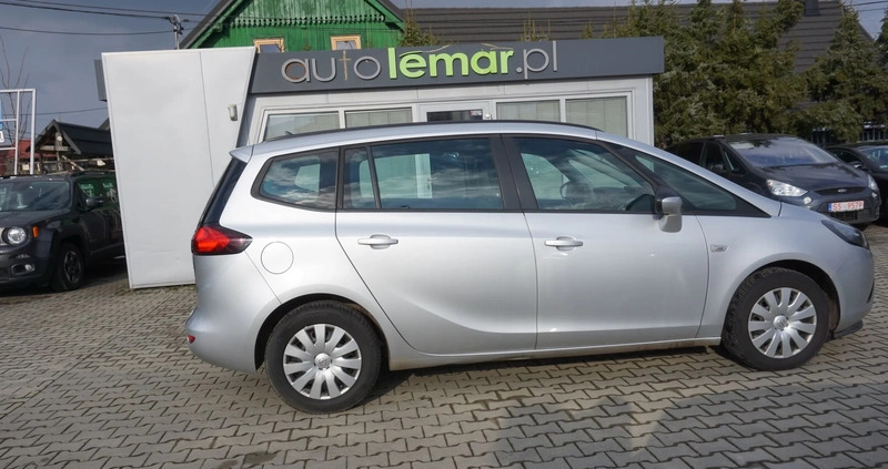 Opel Zafira cena 35500 przebieg: 152000, rok produkcji 2014 z Czerniejewo małe 497